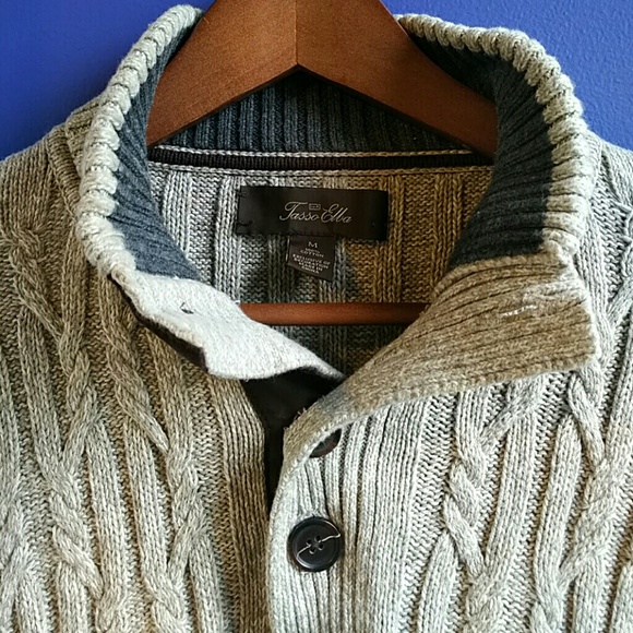 Tasso Elba pullover knit sweater size M - Picture 2 of 6